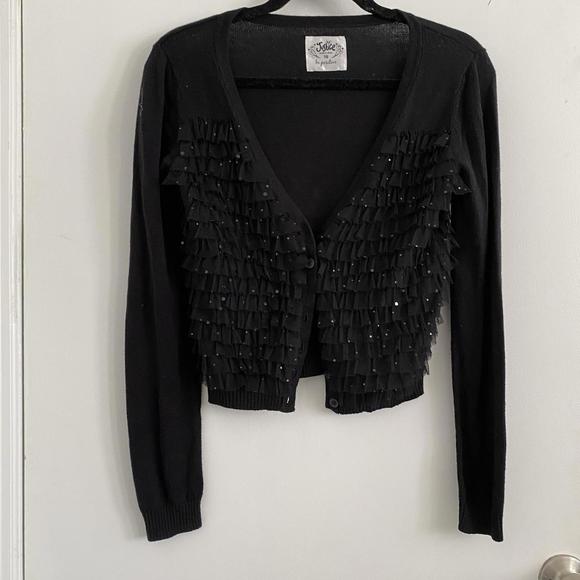 Justice Ruffled Layers Cardigan Cute - Picture 2 of 3